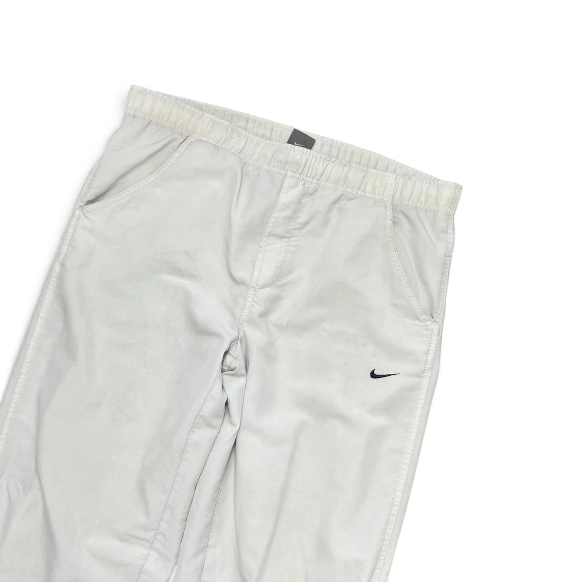Pantalón Nike Vintage Raro de los 2000 en Gris | Estilo Y2K