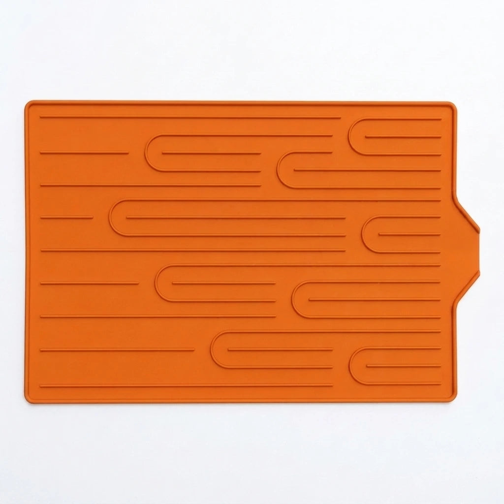 Alfombrilla de Silicona para Escurrir Platos y Alimentos