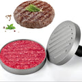 Prensa para Hamburguesas de Aluminio Antiadherente – Molde Redondo Manual