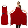 Delantal de Cocina con Bolsillo – Ajustable y Resistente al Agua